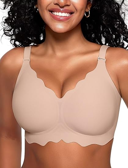 Seamless Scalloped Bras