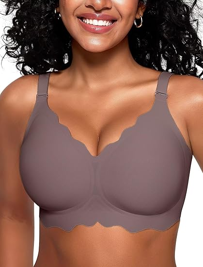 Seamless Scalloped Bras