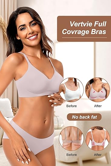 Seamless Wire-Free Comfort Bra