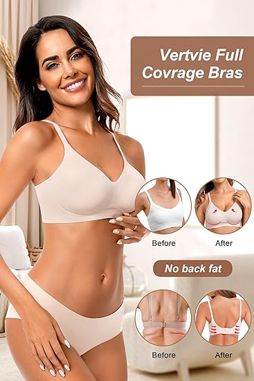 Seamless Wirefree Comfort Bra