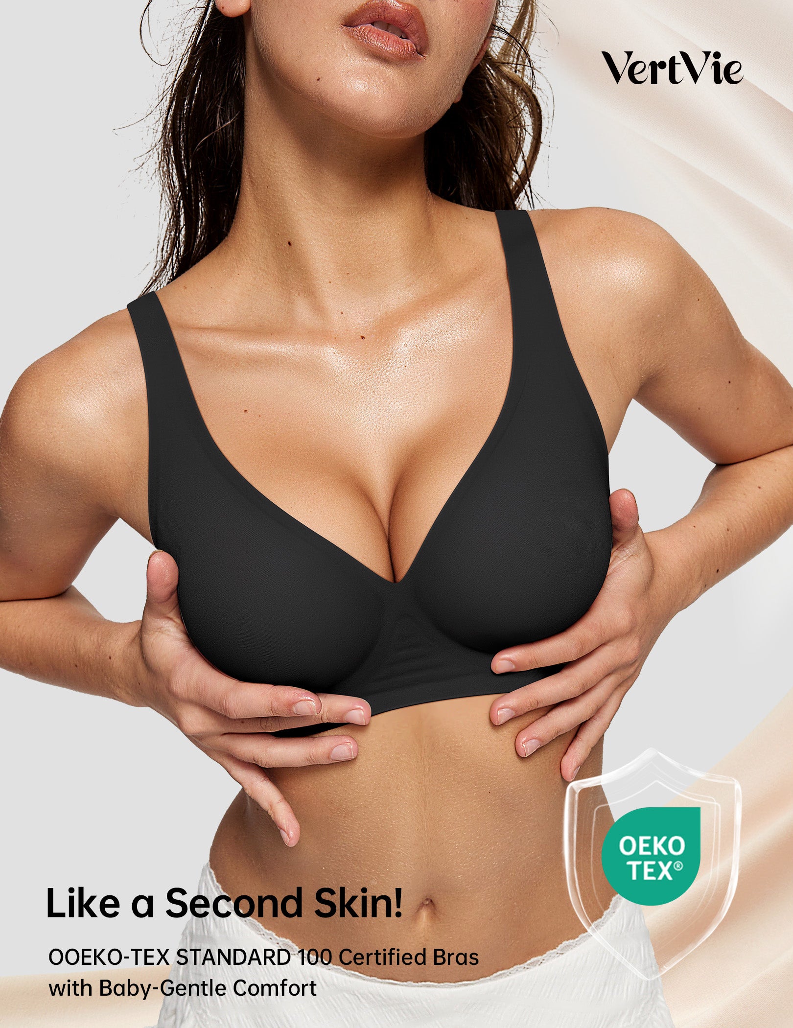 BLAIR Deep-V Wireless Bra, Natural Lift & Clean Confidence