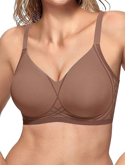 Full Coverage Racerback Supportive Bra