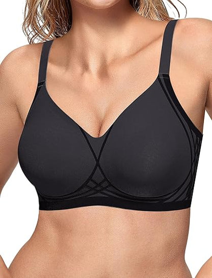 Full Coverage Racerback Supportive Bra