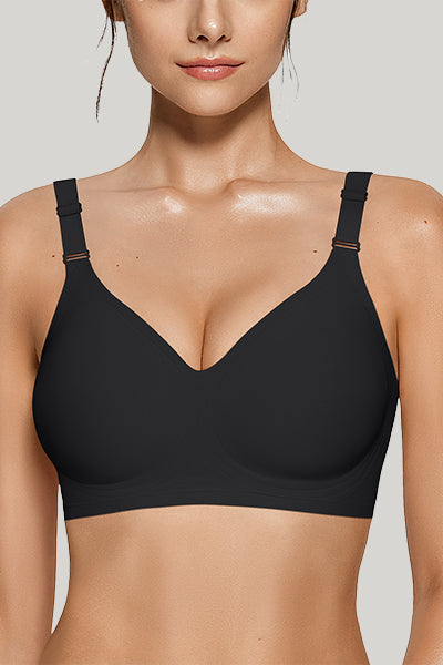 Wireless Bras with Front - Adjustable Straps