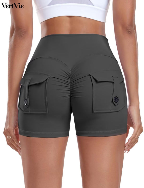 Workout Shorts with Pockets