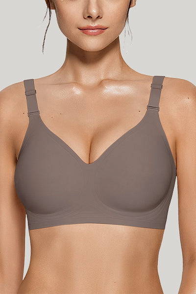 Wireless Bras with Front - Adjustable Straps