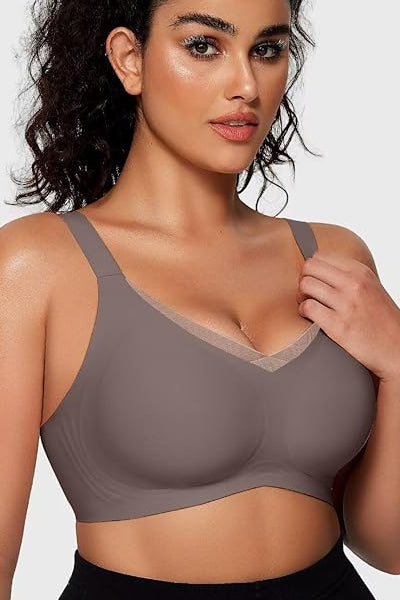 Supportive Mesh Crossover Bras