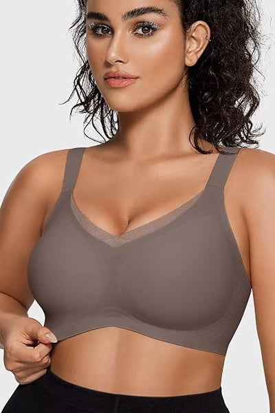 Supportive Mesh Crossover Bras