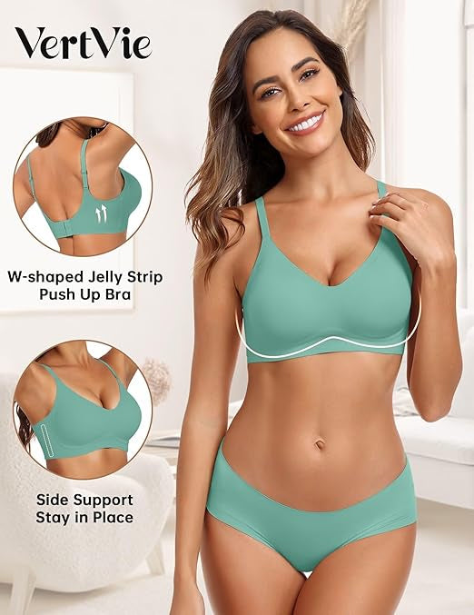 Seamless Wire-Free Comfort Bra