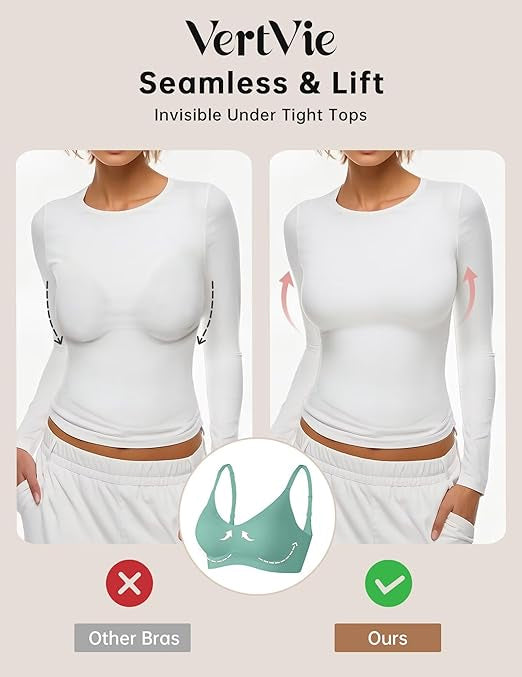 Seamless Wire-Free Comfort Bra