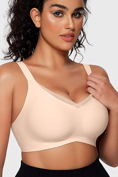 Supportive Mesh Crossover Bras