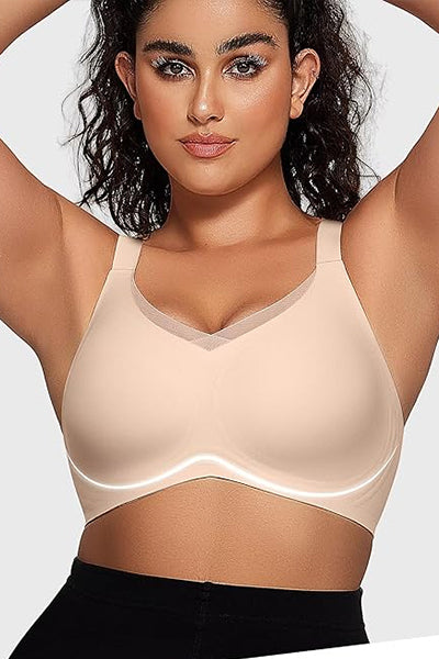 Supportive Mesh Crossover Bras