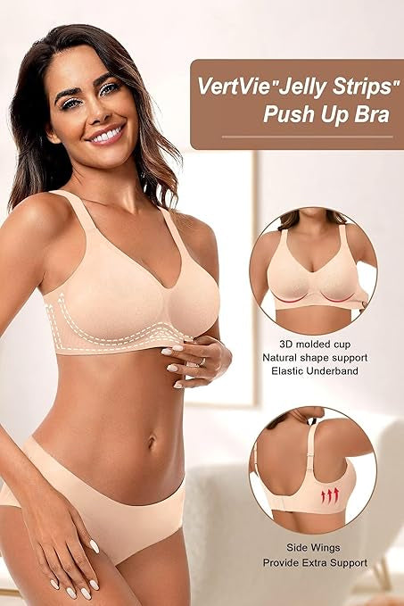 Seamless Wire-Free Comfort Bra