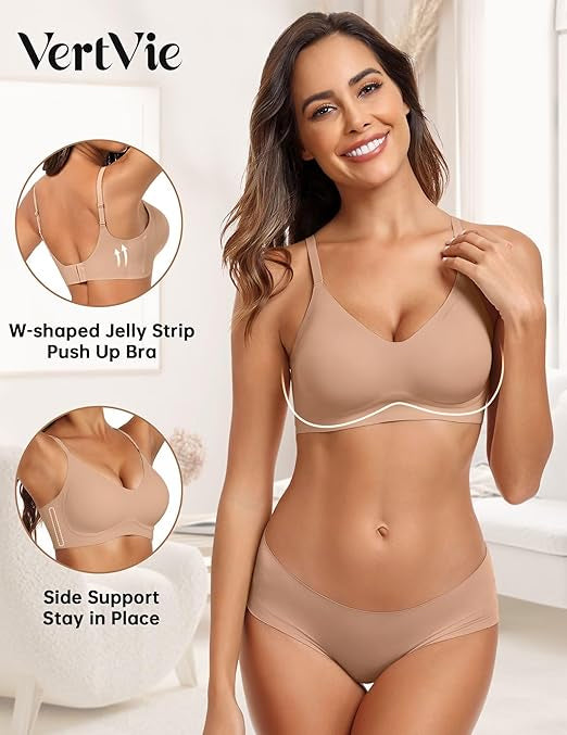 Seamless Wire-Free Comfort Bra
