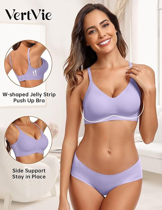 Seamless Wire-Free Comfort Bra