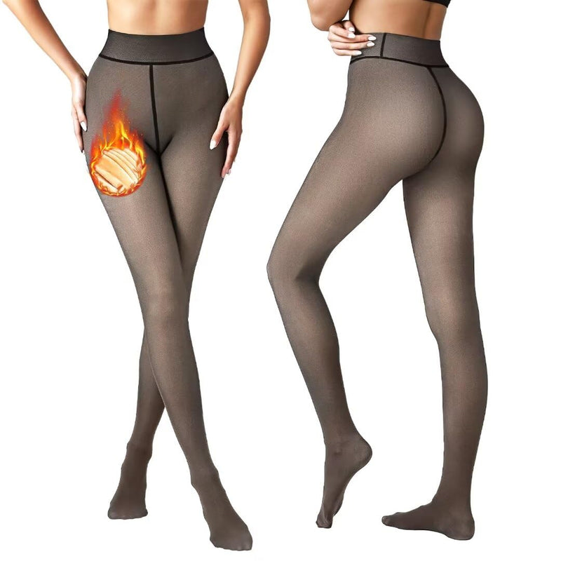 2 Pack One Seam Lined Tights
