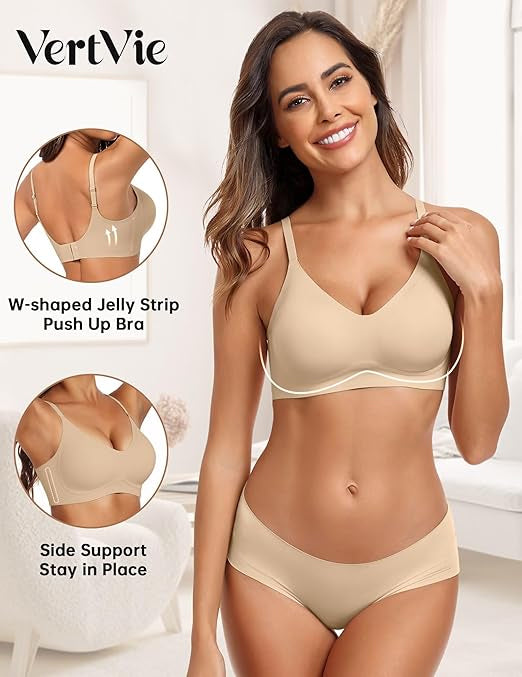 Seamless Wire-Free Comfort Bra