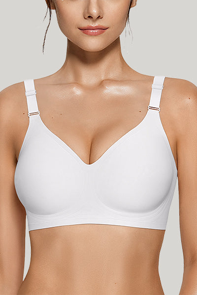 Wireless Bras with Front - Adjustable Straps