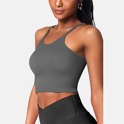 Workout Crop Tank Tops