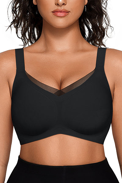 Supportive Mesh Crossover Bras