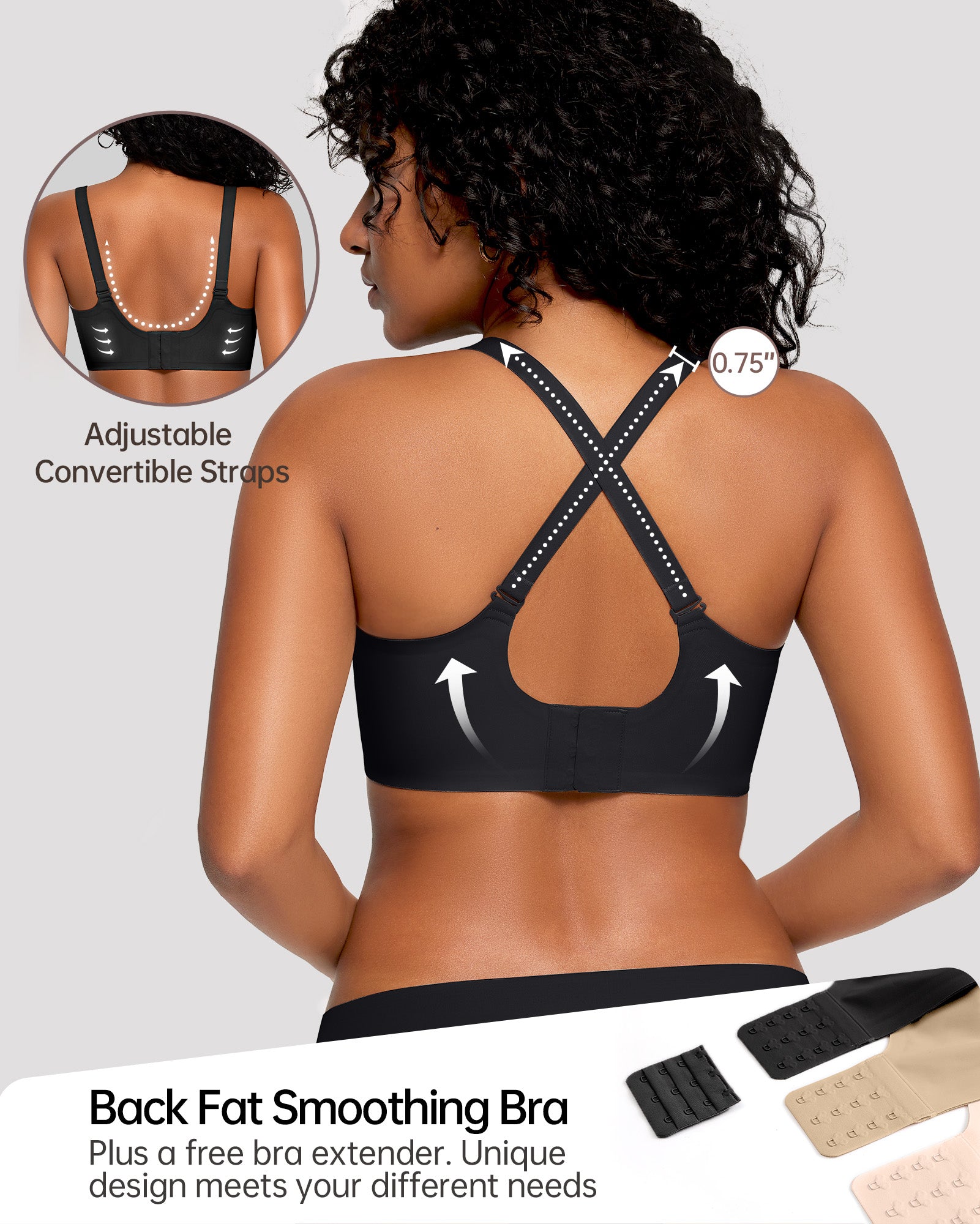 Seamless Scalloped Bras