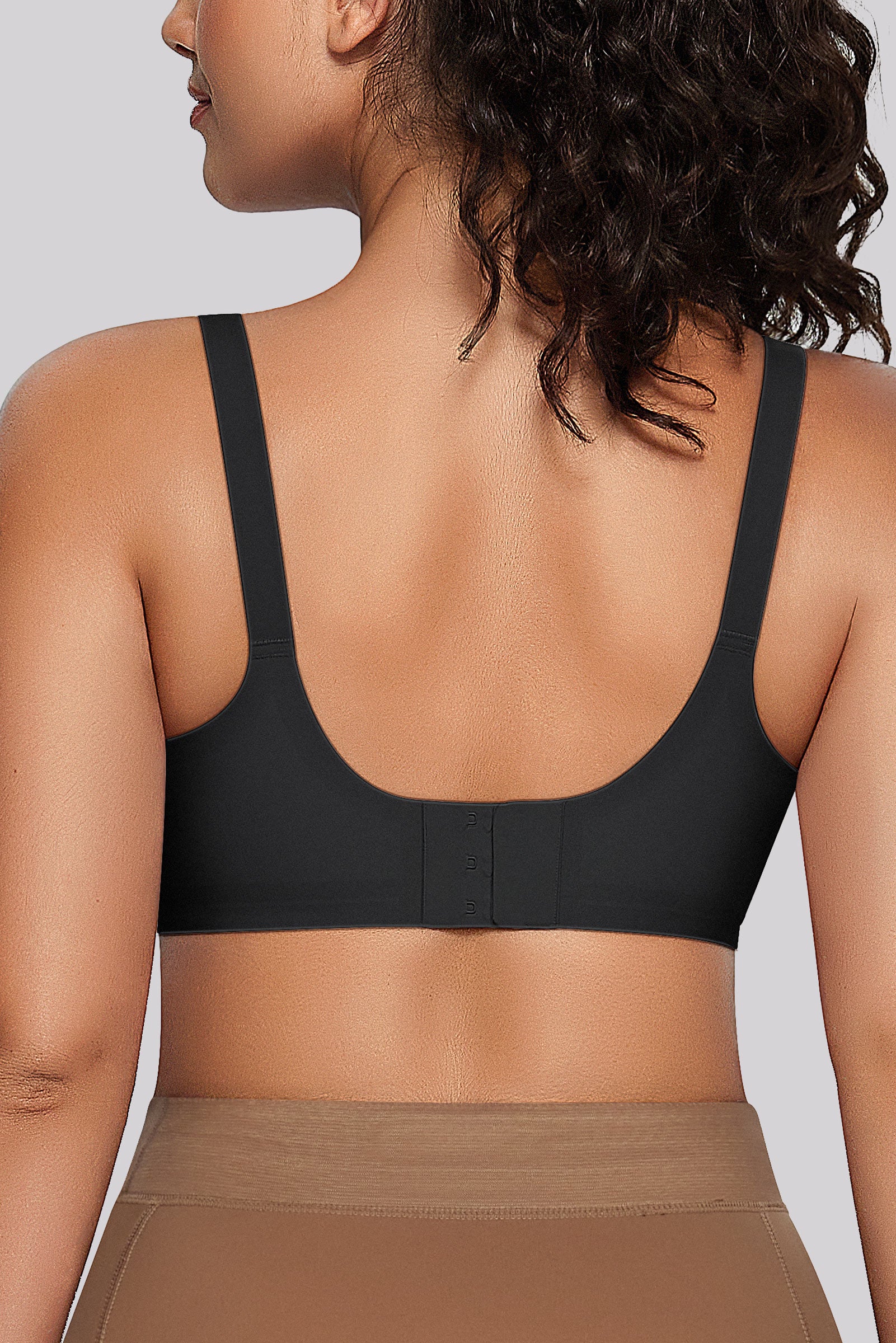 Wireless Bras with Front - Adjustable Straps