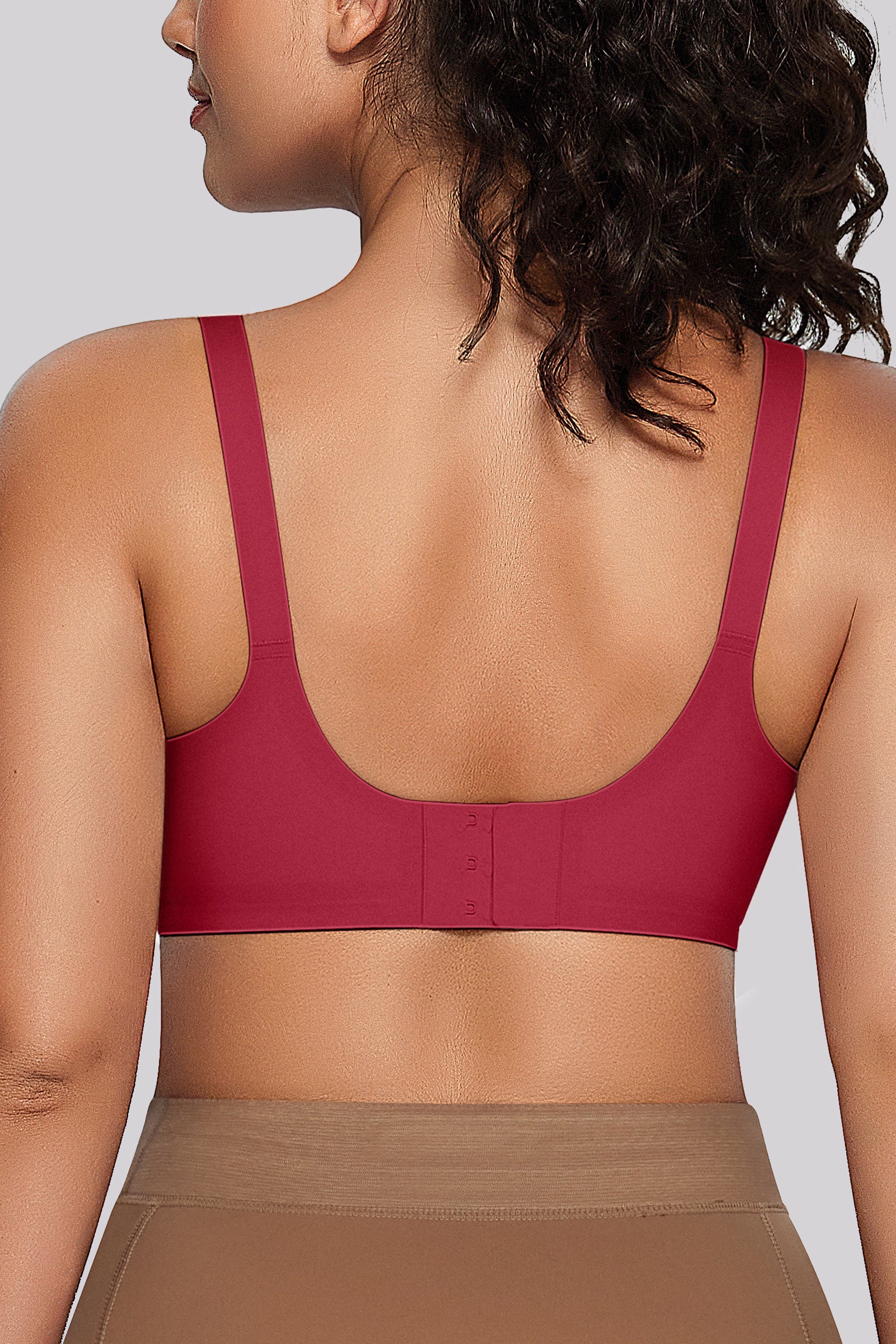 Wireless Bras with Front - Adjustable Straps