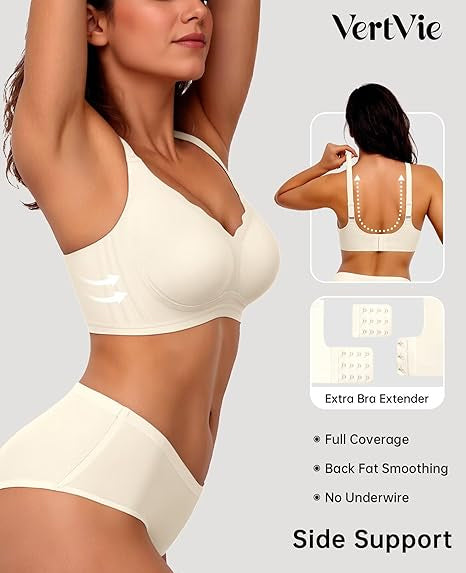 Seamless Wire-Free Scalloped Bras