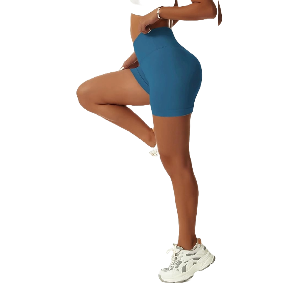 Women's Gym Shorts V Cross