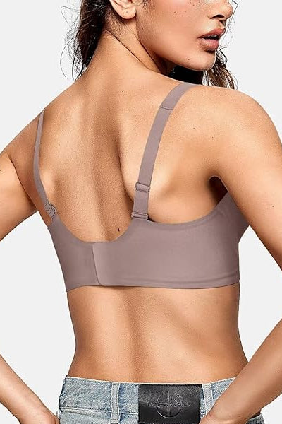 Deep V Wireless Bra