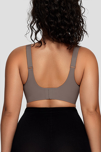 Supportive Mesh Crossover Bras