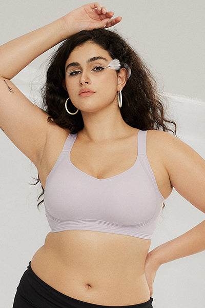 Seamless Wireless Push Up Bras with Support and Lift