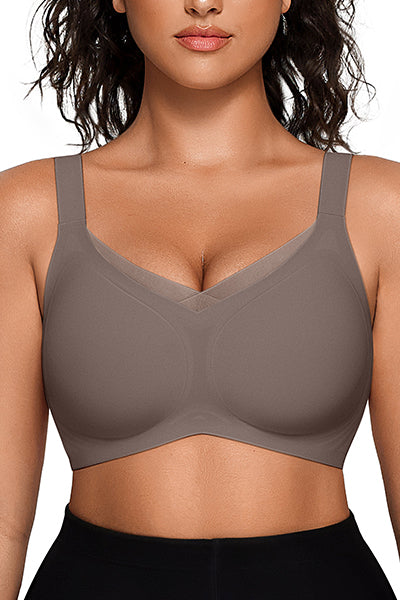 Supportive Mesh Crossover Bras