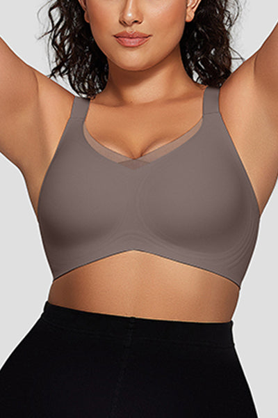 Supportive Mesh Crossover Bras