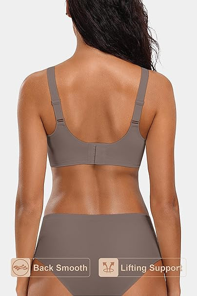 Seamless Wire-Free Scalloped Bras