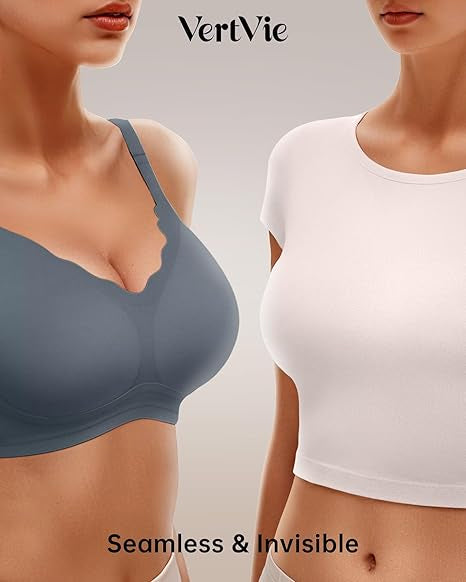 Seamless Wire-Free Scalloped Bras