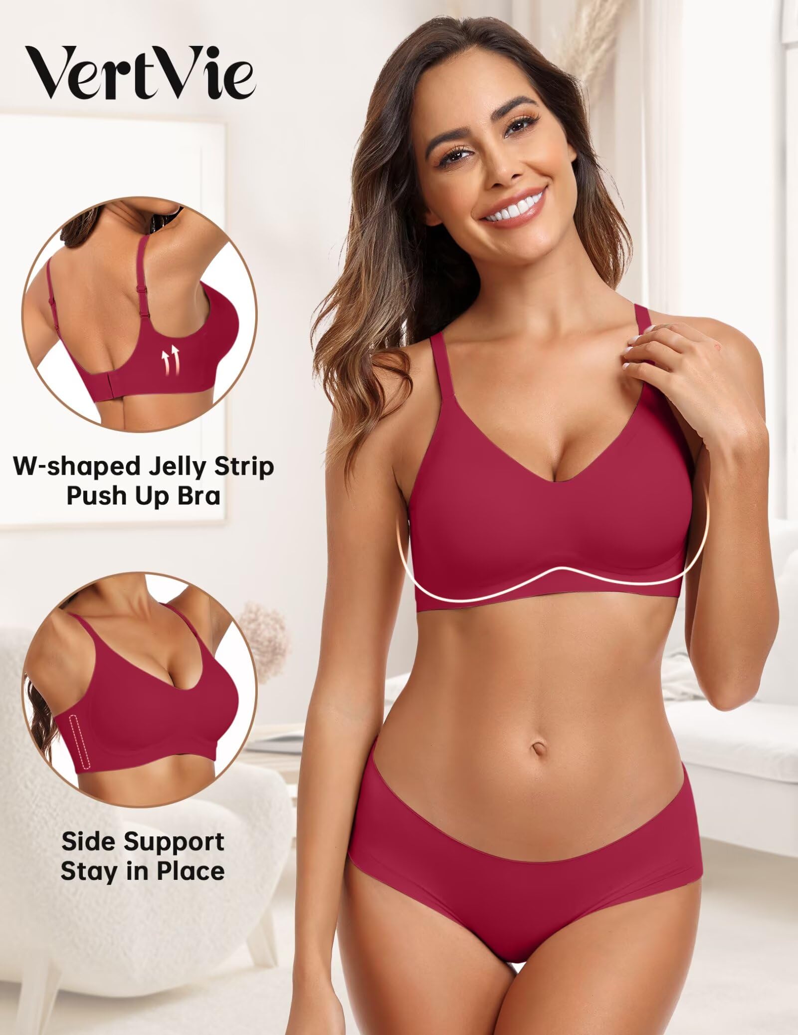 Seamless Wire-Free Comfort Bra