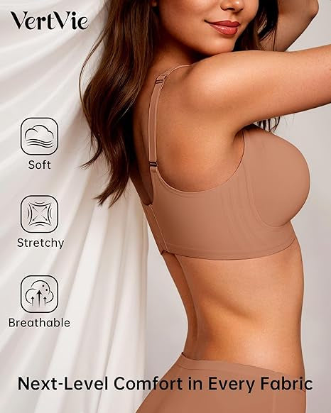 Seamless Wire-Free Scalloped Bras