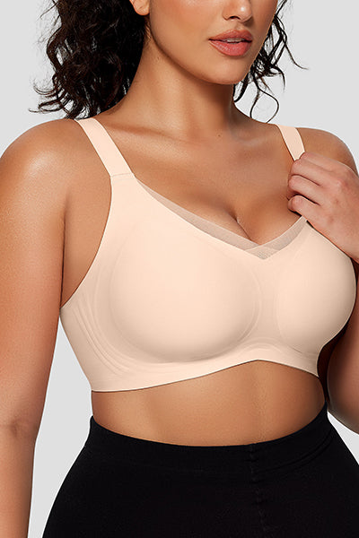 Supportive Mesh Crossover Bras