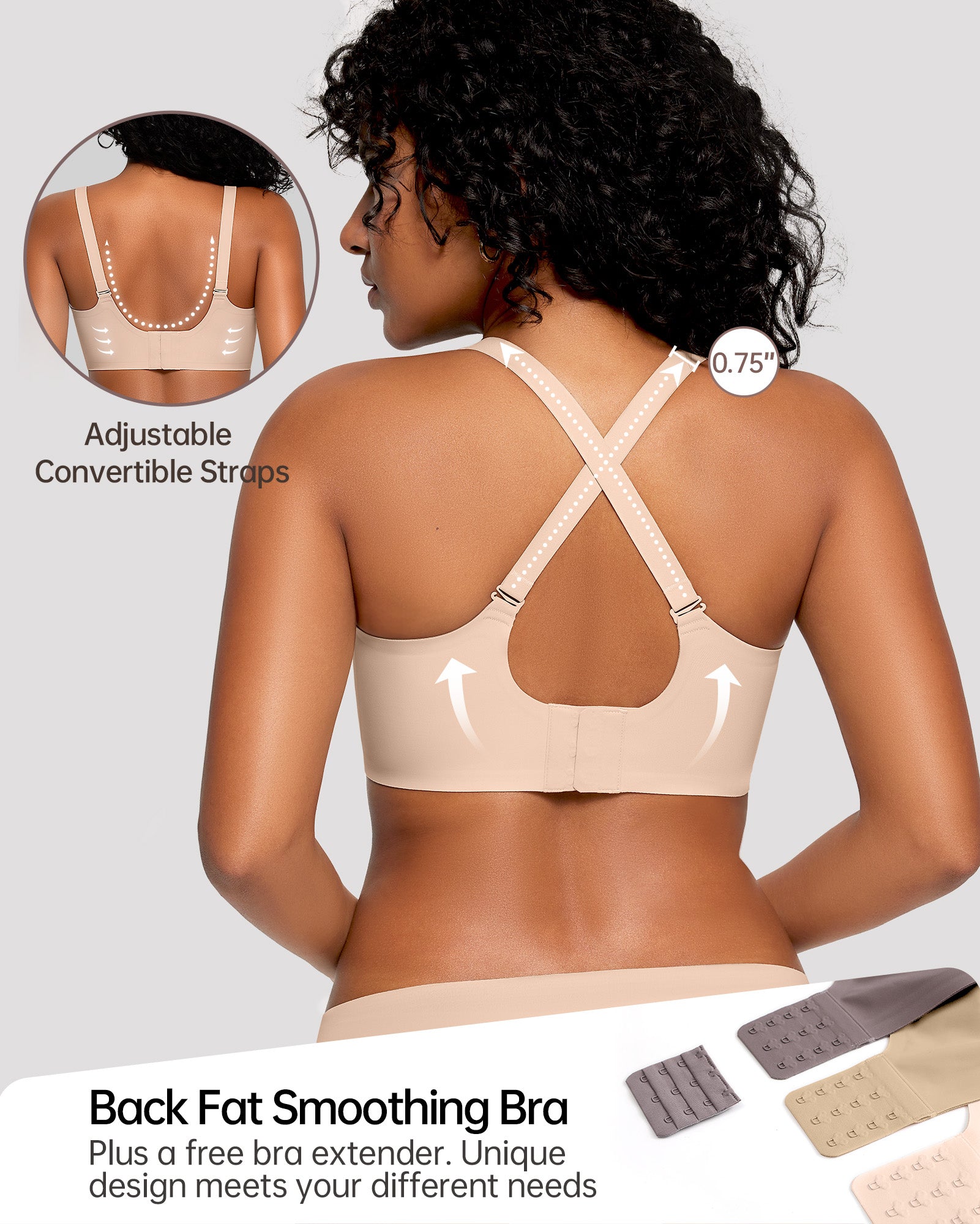 Seamless Scalloped Bras