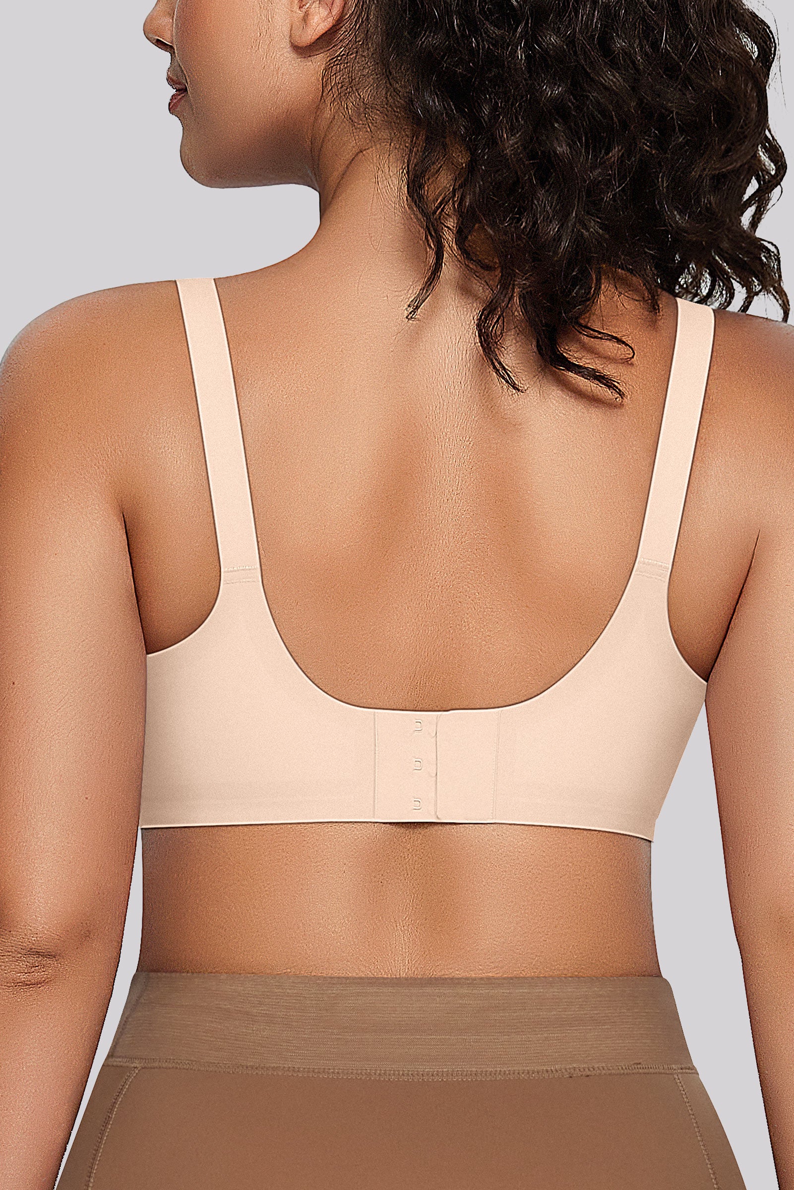 Wireless Bras with Front - Adjustable Straps