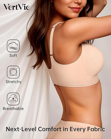 Seamless Wire-Free Scalloped Bras