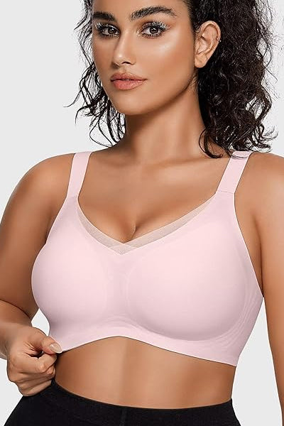 Supportive Mesh Crossover Bras