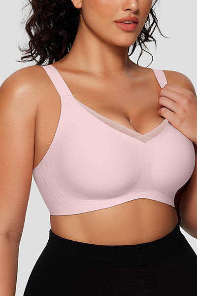 Supportive Mesh Crossover Bras