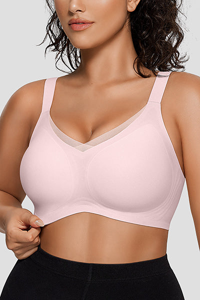 Supportive Mesh Crossover Bras