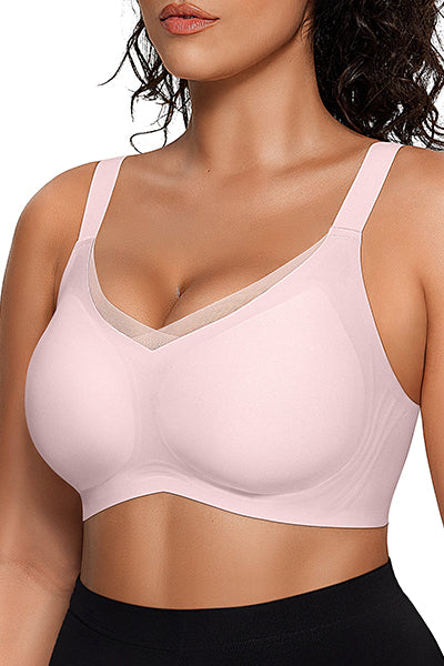 Supportive Mesh Crossover Bras