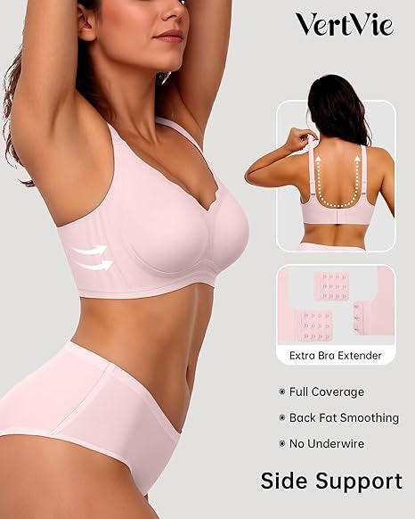 Seamless Wire-Free Comfort Bra