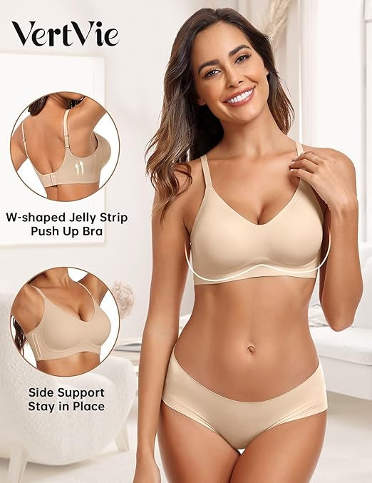 Seamless Wire-Free Comfort Bra