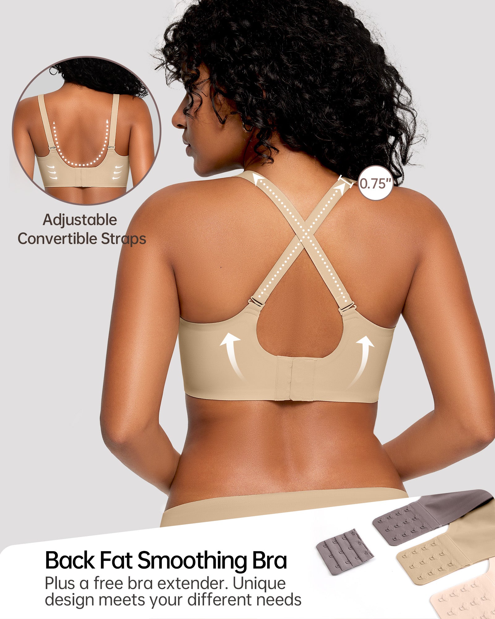 Seamless Scalloped Bras