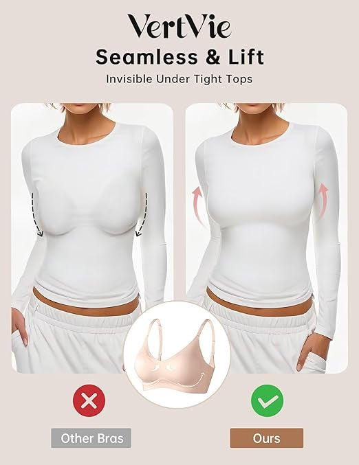 Seamless Wire-Free Comfort Bra